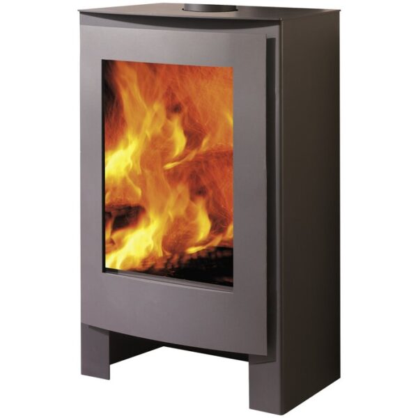Poêle PANADERO Nevada, acier, 8,7 kW – noir
