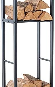 CLP Étagère Porte Bois De Cheminée Rehna I Porte